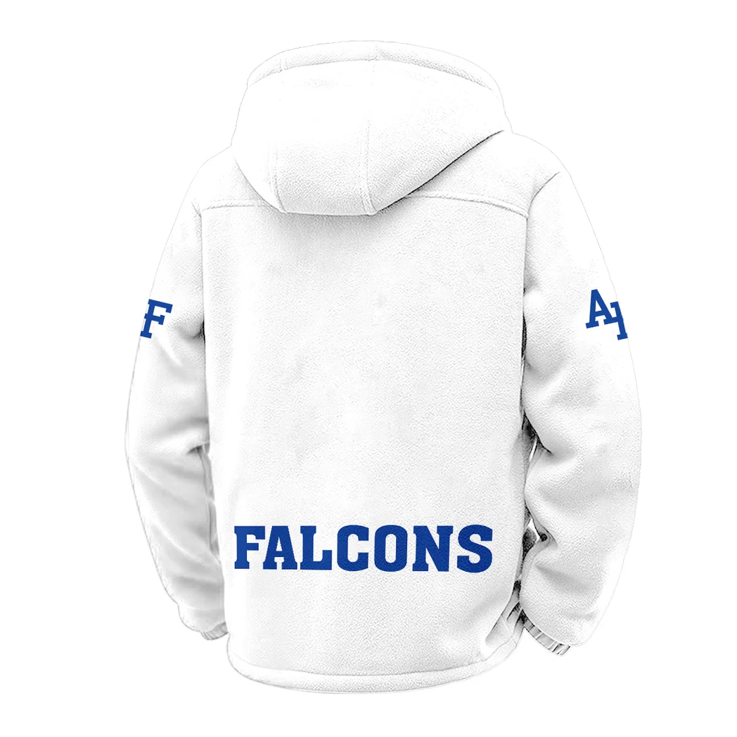 The Air Power Winter Fleece Jacket, Extreme Cold Fleece Coat HVN1449AF - White - Image 3