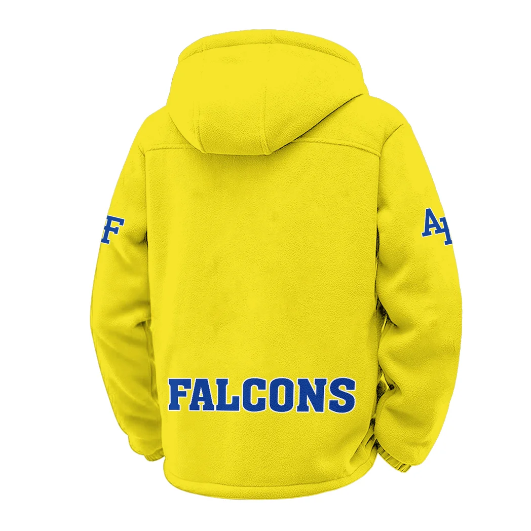 The Air Power Winter Fleece Jacket, Extreme Cold Fleece Coat HVN1449AF - Yellow - Image 3