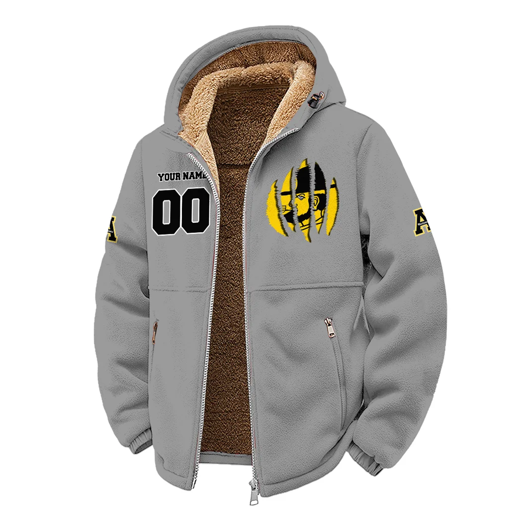 The Peak Performers Winter Fleece Jacket, Deep Winter Comfort Fleece HVN1449AS - Grey - Image 2