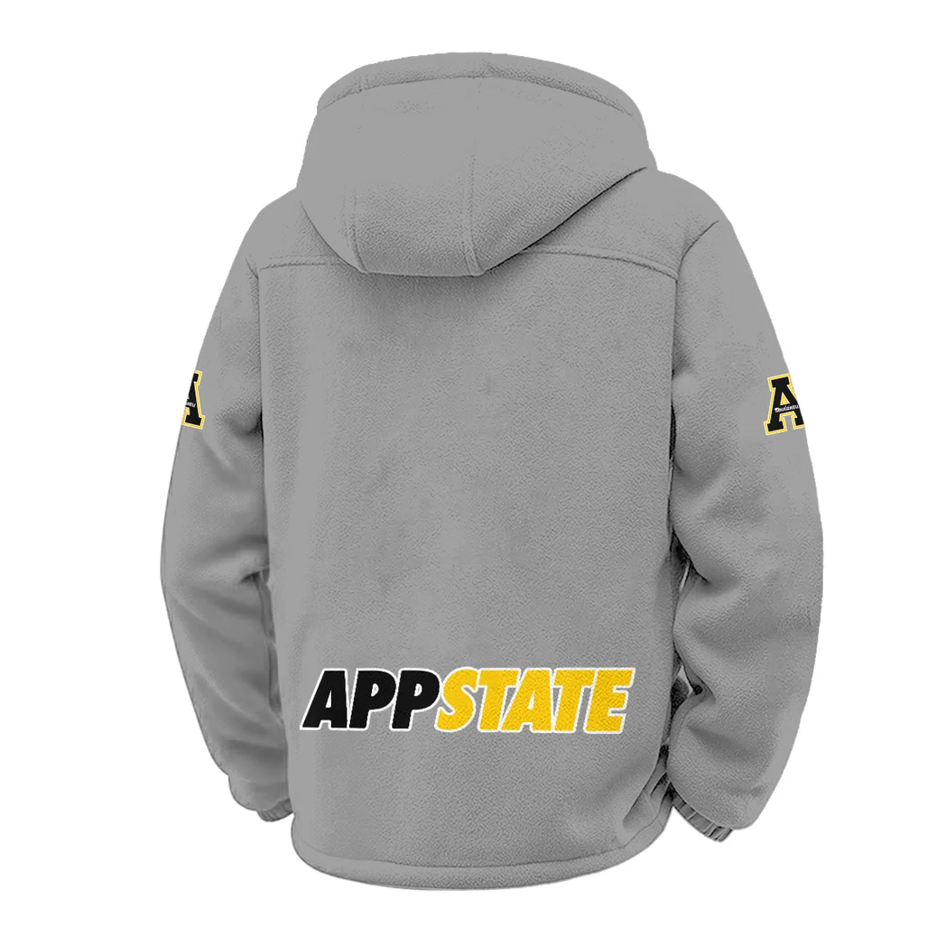The Peak Performers Winter Fleece Jacket, Deep Winter Comfort Fleece HVN1449AS - Grey - Image 3