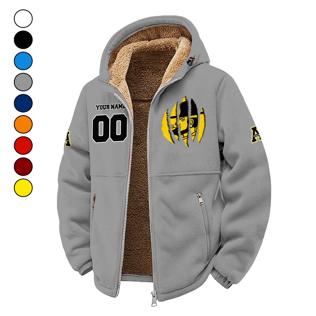 The Peak Performers Winter Fleece Jacket, Deep Winter Comfort Fleece HVN1449AS - Grey