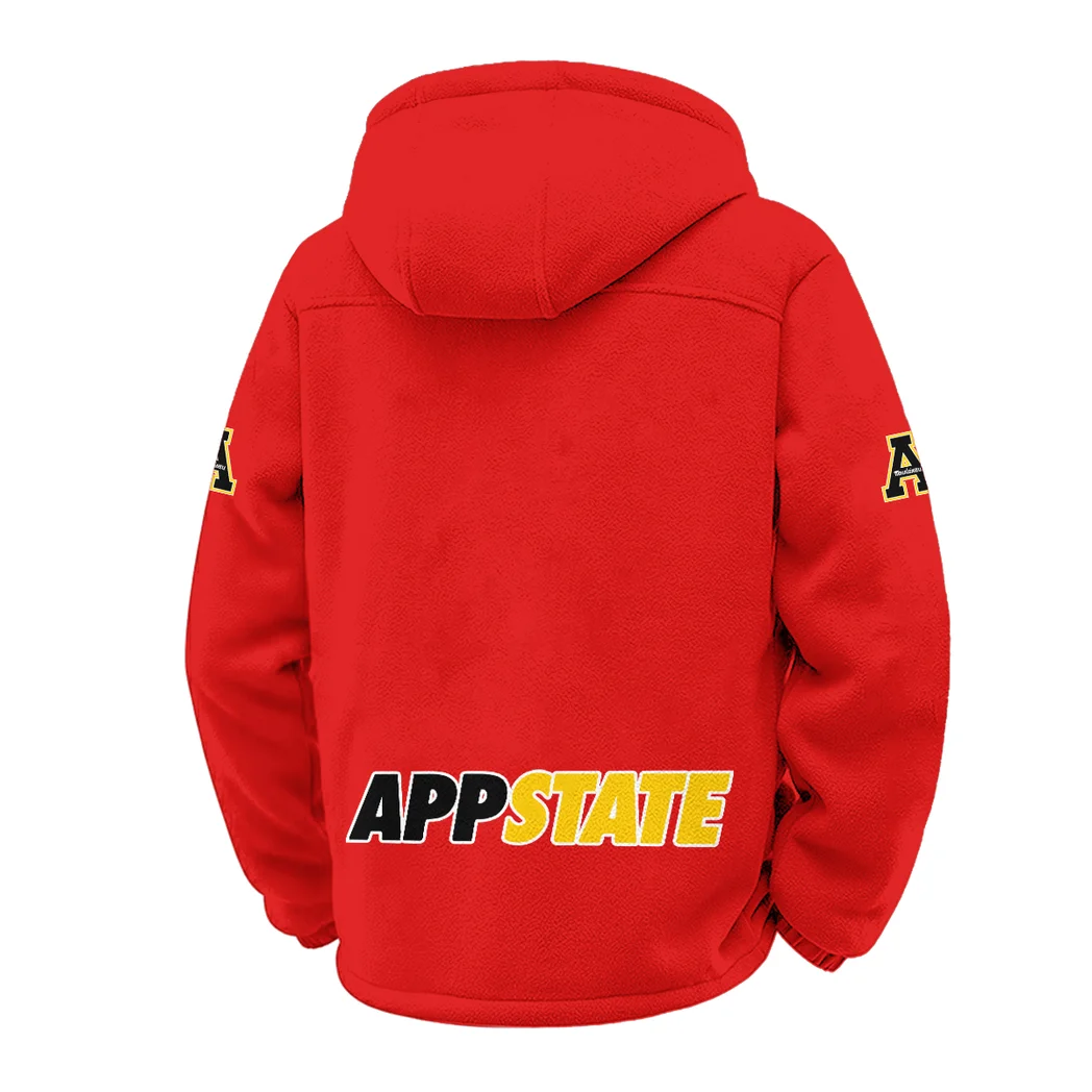 The Peak Performers Winter Fleece Jacket, Deep Winter Comfort Fleece HVN1449AS - red - Image 3
