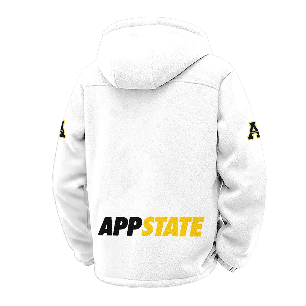 The Peak Performers Winter Fleece Jacket, Deep Winter Comfort Fleece HVN1449AS - White - Image 3