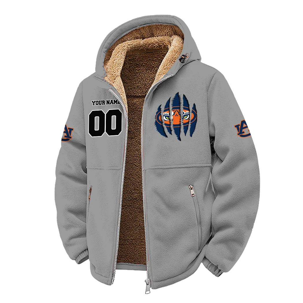 The Plainsmen Winter Fleece Jacket, Superior Thermal Protection HVN1449AT - Grey - Image 2