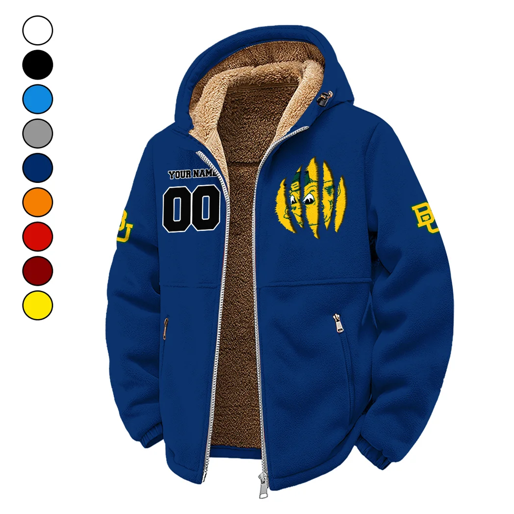 The Baylor Line Winter Fleece Jacket, High-Performance Trail Jacket HVN1449BB - Navy