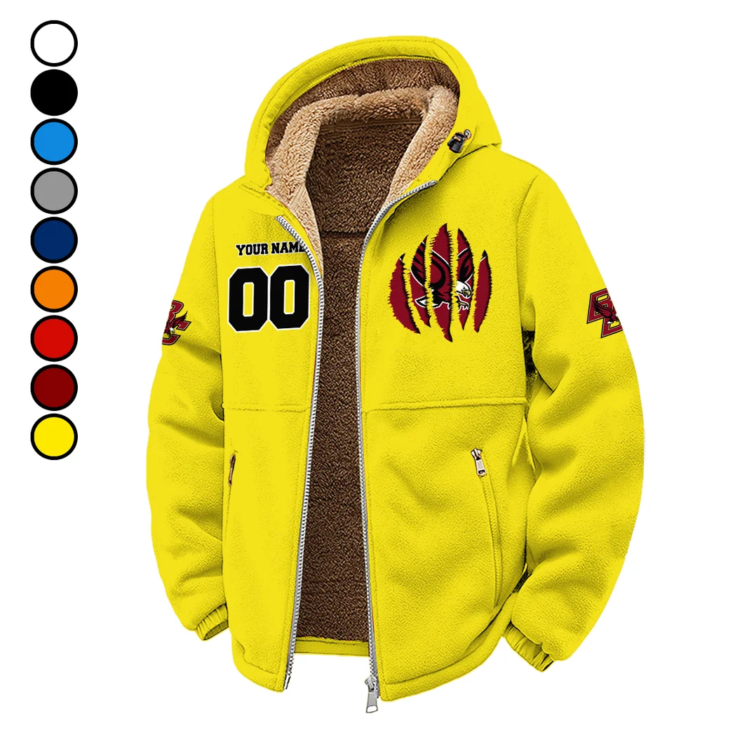 The Eagle Pride Winter Fleece Jacket, Dynamic Winter Training Top HVN1449BC - Yellow
