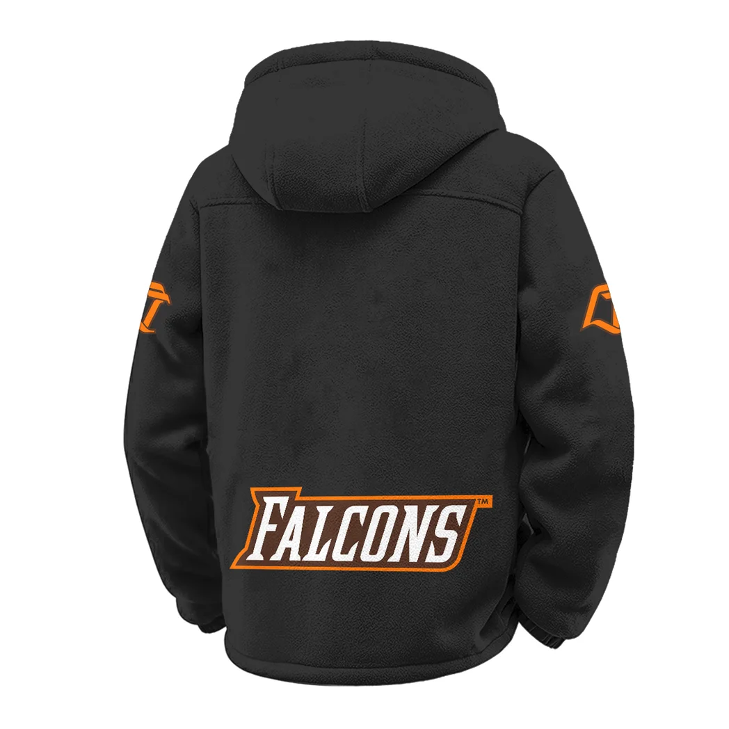 The Falcon Force Winter Fleece Jacket, Multi-Sport Winter Layer HVN1449BG - Black - Image 3