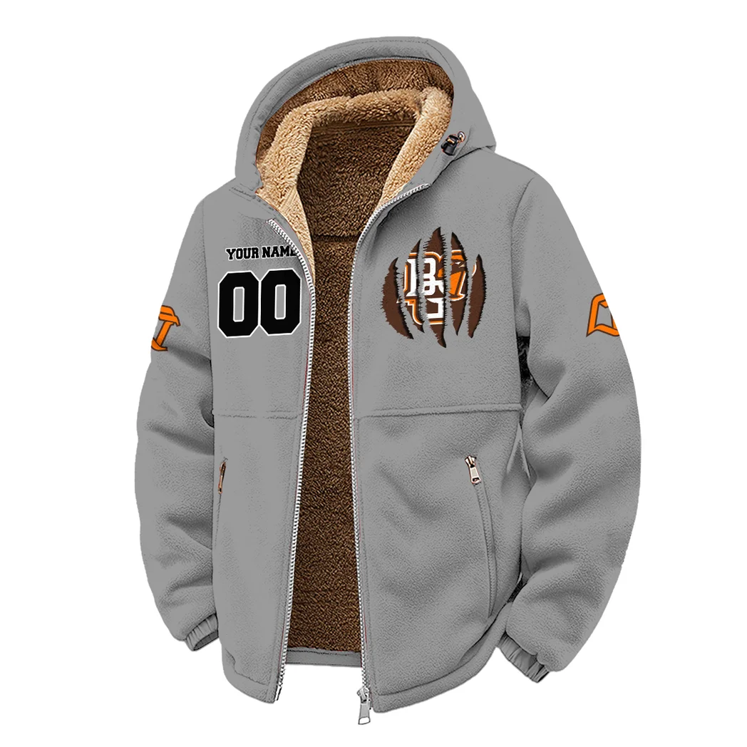 The Falcon Force Winter Fleece Jacket, Multi-Sport Winter Layer HVN1449BG - Grey - Image 2