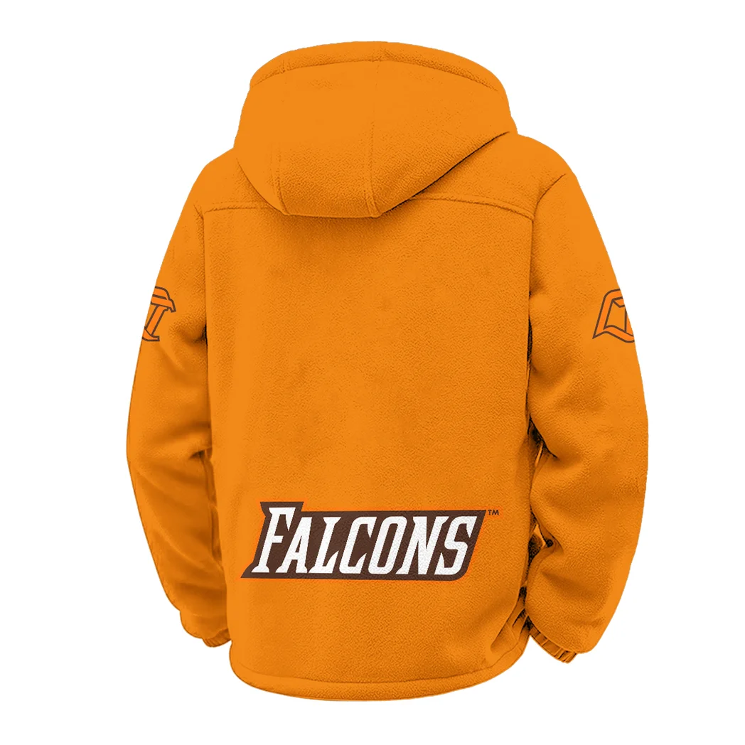 The Falcon Force Winter Fleece Jacket, Multi-Sport Winter Layer HVN1449BG - Orange - Image 3