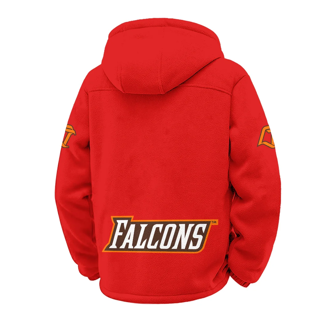 The Falcon Force Winter Fleece Jacket, Multi-Sport Winter Layer HVN1449BG - red - Image 3
