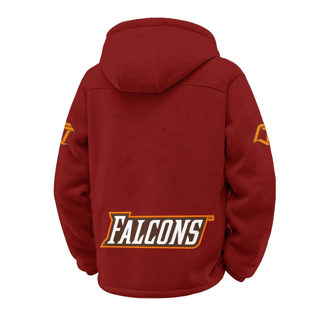 The Falcon Force Winter Fleece Jacket, Multi-Sport Winter Layer HVN1449BG - Wine - Image 3