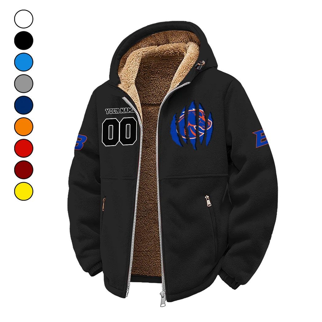The Boise Force Winter Fleece Jacket, Technical Mid-Layer Jacket HVN1449BS - Black