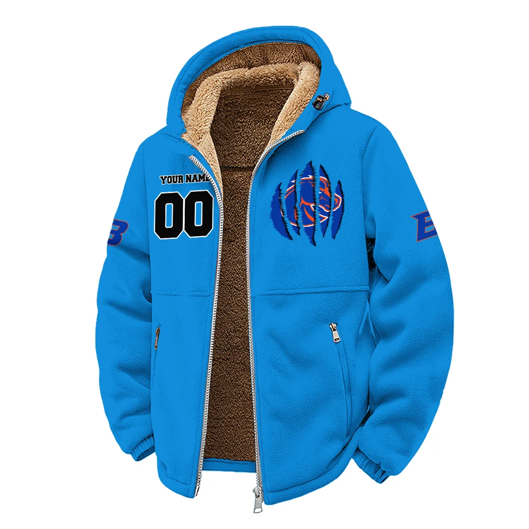 The Boise Force Winter Fleece Jacket, Technical Mid-Layer Jacket HVN1449BS - cyan - Image 2