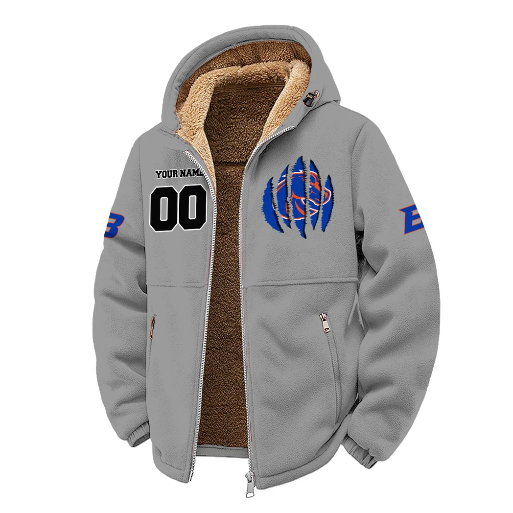 The Boise Force Winter Fleece Jacket, Technical Mid-Layer Jacket HVN1449BS - Grey - Image 2