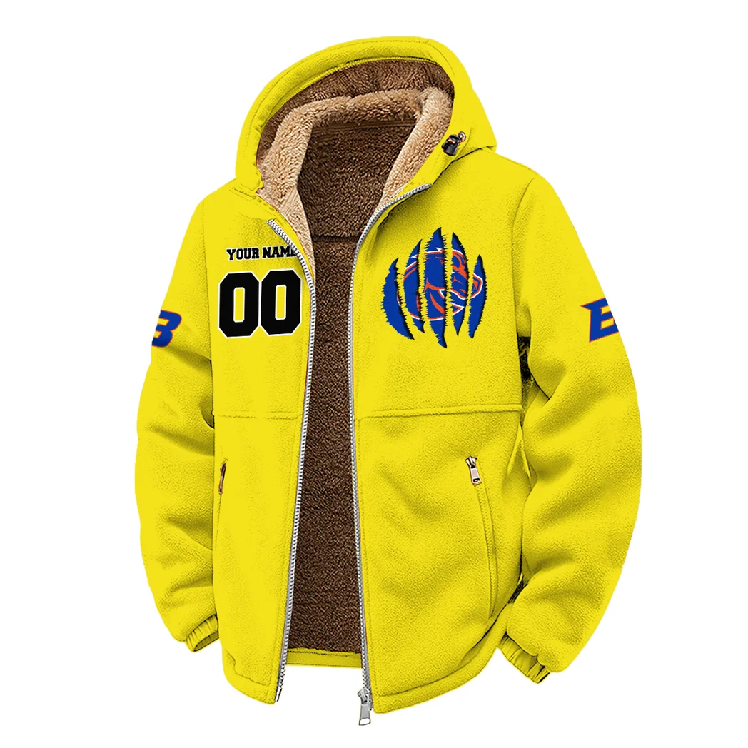 The Boise Force Winter Fleece Jacket, Technical Mid-Layer Jacket HVN1449BS - Yellow - Image 2