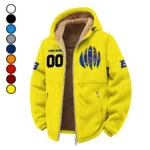 The Boise Force Winter Fleece Jacket, Technical Mid-Layer Jacket HVN1449BS - Yellow