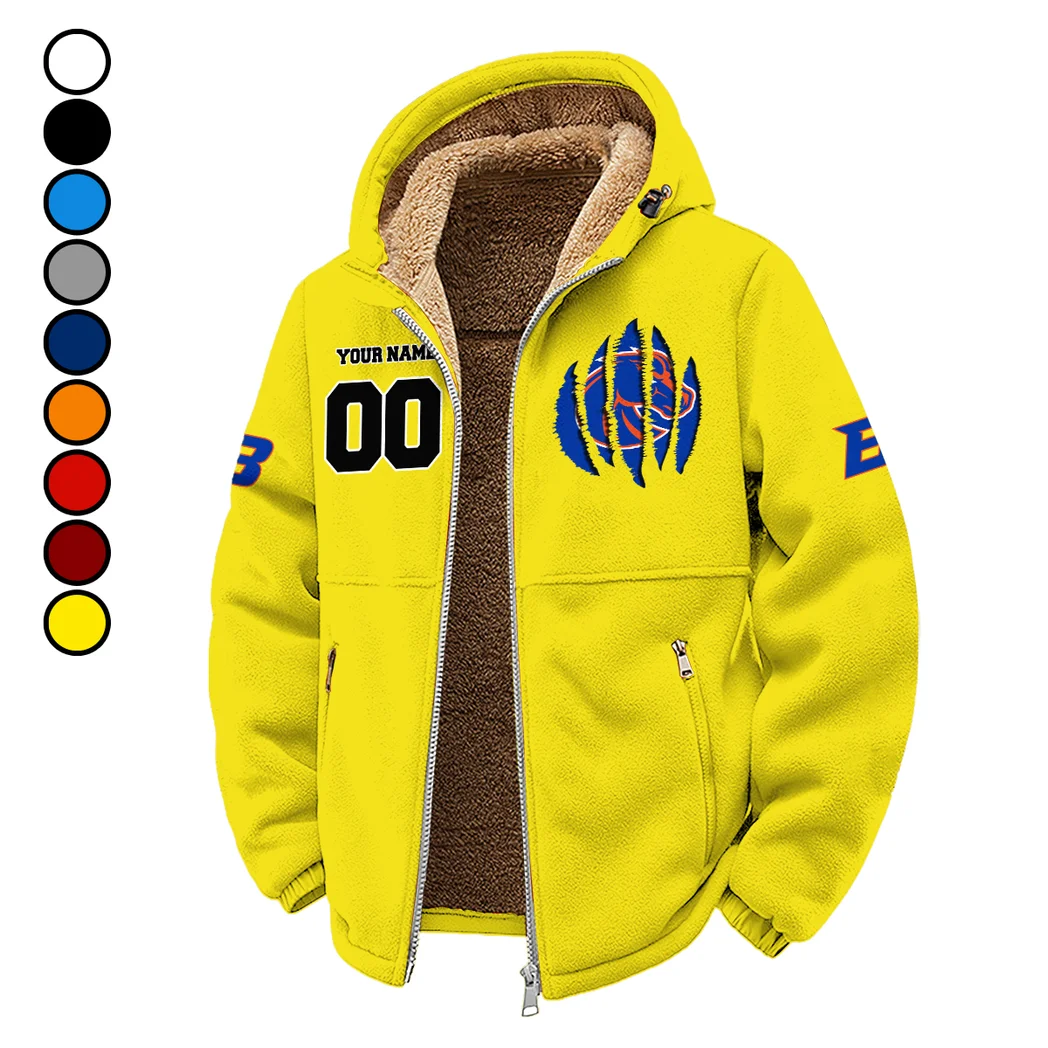 The Boise Force Winter Fleece Jacket, Technical Mid-Layer Jacket HVN1449BS - Yellow
