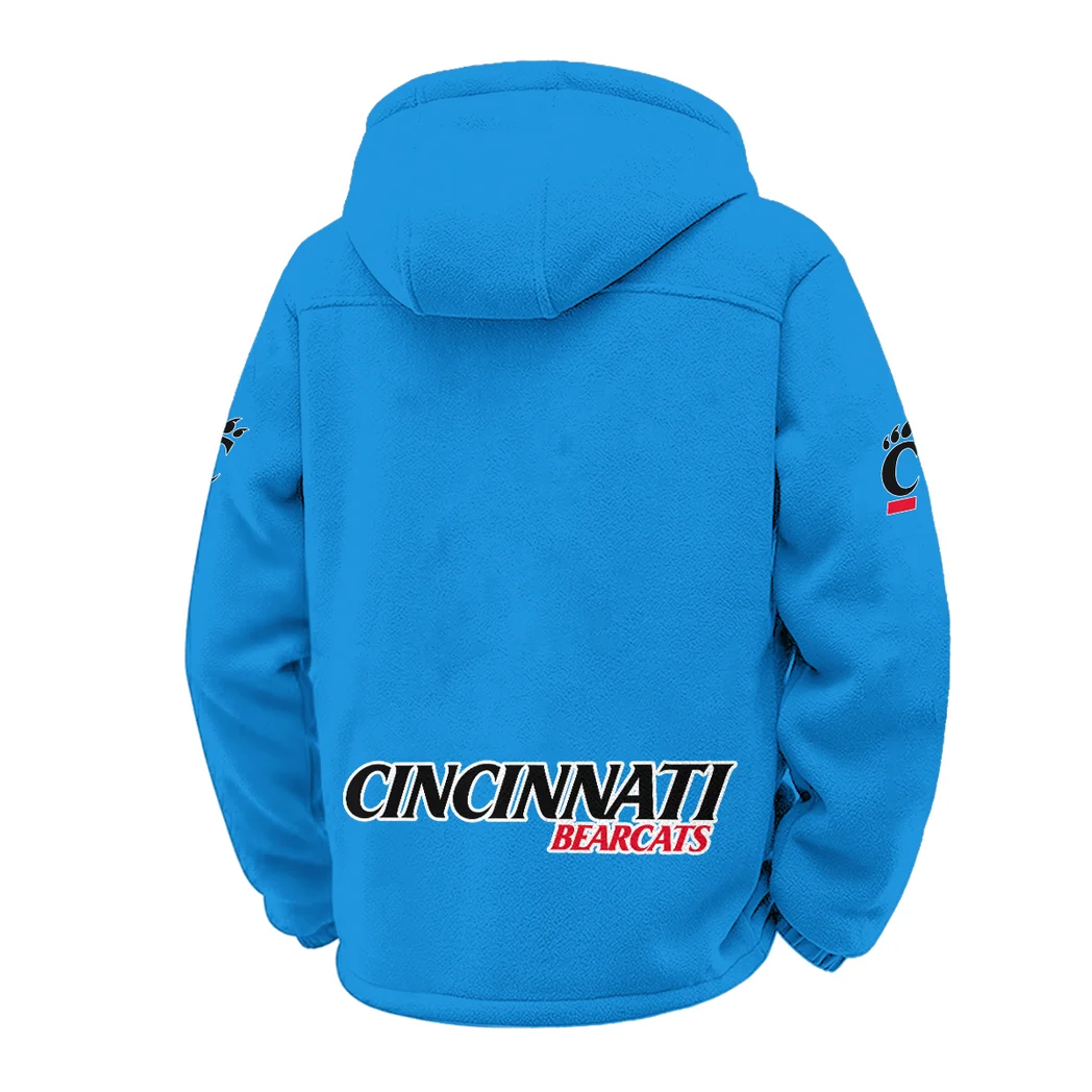 The Cincy Power Winter Fleece Jacket, All-Mountain Sport Jacket HVN1449CB - cyan - Image 3