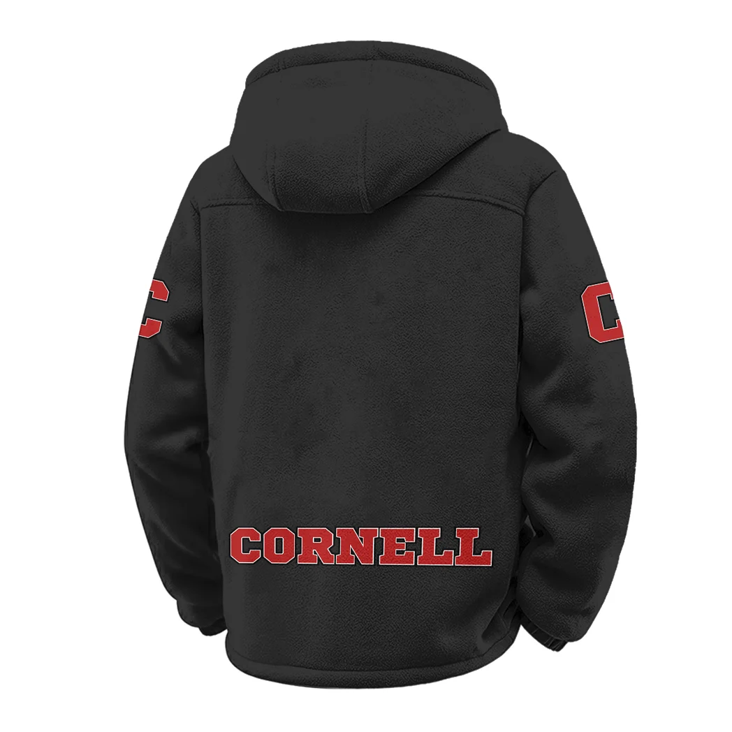 The Cornell Elite Winter Fleece Jacket, Ski & Snowboard Mid-Layer HVN1449CB - Black - Image 3