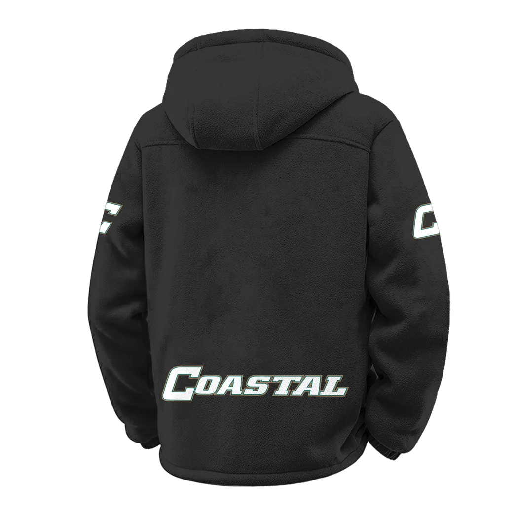 The Chant Power Winter Fleece Jacket, Winter Endurance Jacket HVN1449CC - Black - Image 3