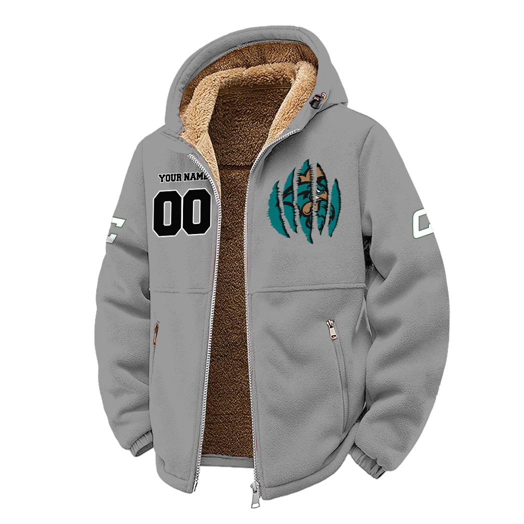 The Chant Power Winter Fleece Jacket, Winter Endurance Jacket HVN1449CC - Grey - Image 2