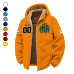 The Chant Power Winter Fleece Jacket, Winter Endurance Jacket HVN1449CC - Orange