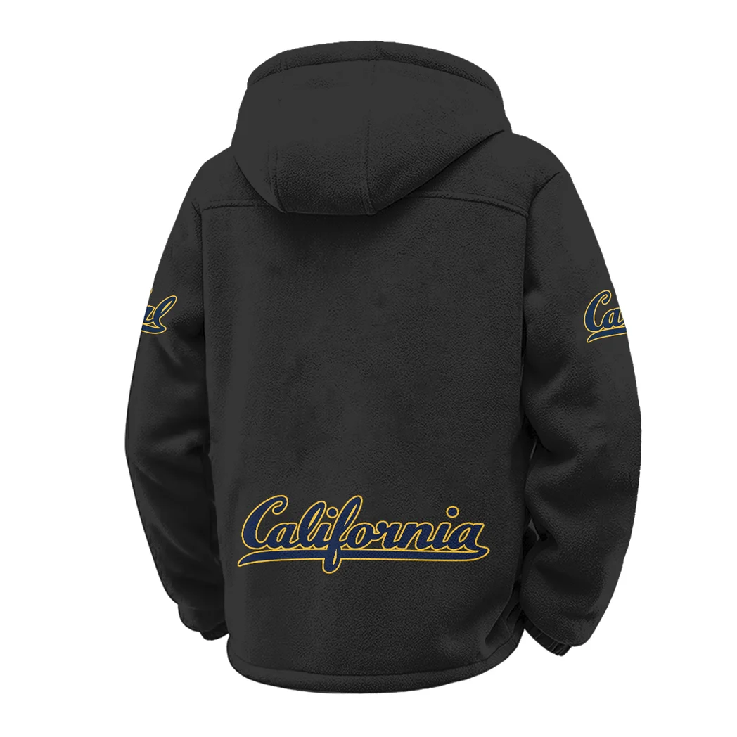 The Berkeley Elite Winter Fleece Jacket, Ultra-Soft Fleece Shell HVN1449CG - Black - Image 3