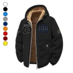 The Berkeley Elite Winter Fleece Jacket, Ultra-Soft Fleece Shell HVN1449CG - Black