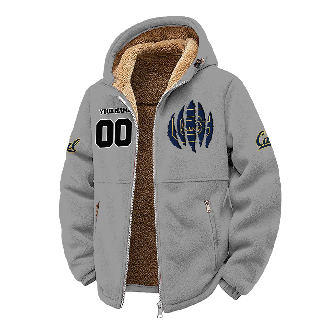 The Berkeley Elite Winter Fleece Jacket, Ultra-Soft Fleece Shell HVN1449CG - Grey - Image 2