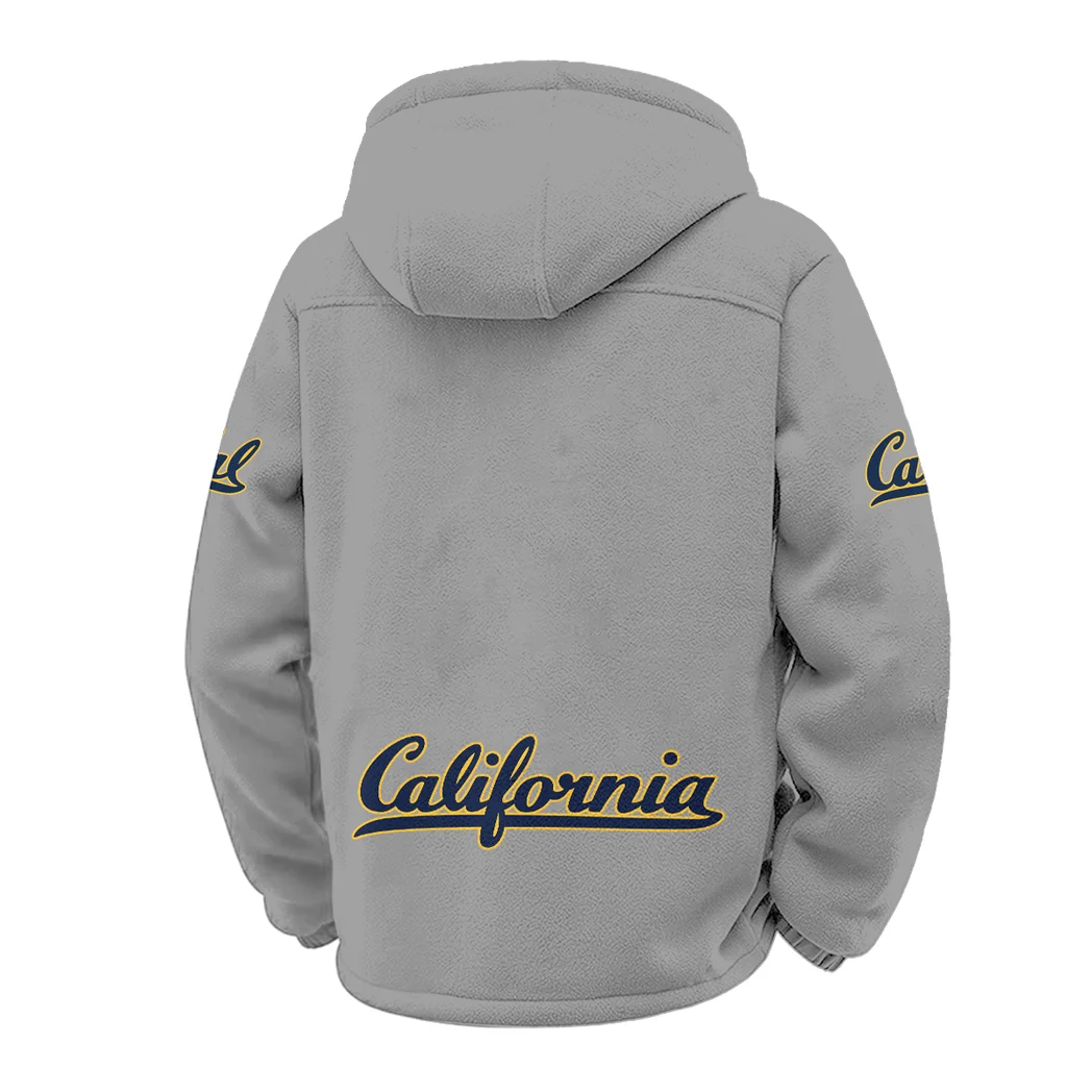 The Berkeley Elite Winter Fleece Jacket, Ultra-Soft Fleece Shell HVN1449CG - Grey - Image 3