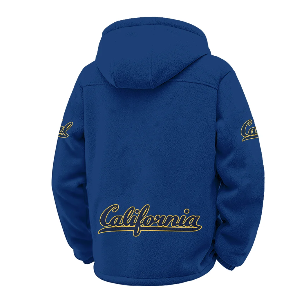 The Berkeley Elite Winter Fleece Jacket, Ultra-Soft Fleece Shell HVN1449CG - Navy - Image 3