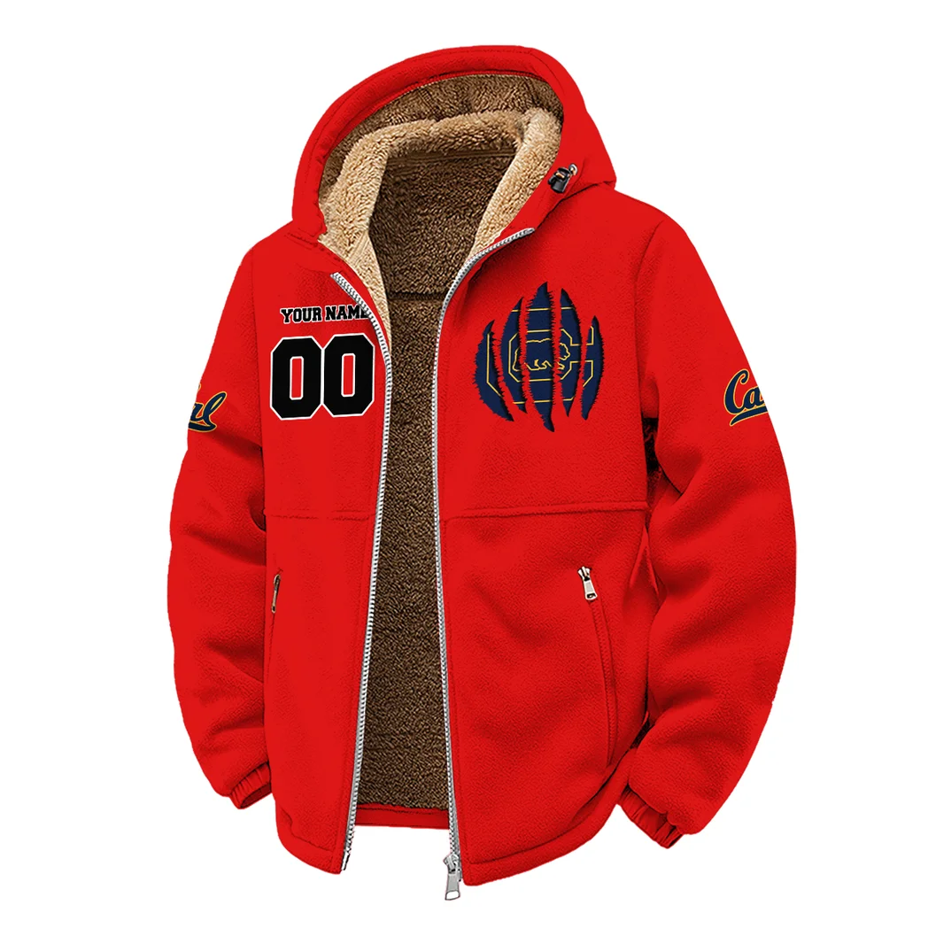 The Berkeley Elite Winter Fleece Jacket, Ultra-Soft Fleece Shell HVN1449CG - red - Image 2