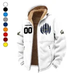 The Berkeley Elite Winter Fleece Jacket, Ultra-Soft Fleece Shell HVN1449CG - White