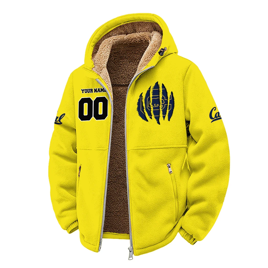 The Berkeley Elite Winter Fleece Jacket, Ultra-Soft Fleece Shell HVN1449CG - Yellow - Image 2