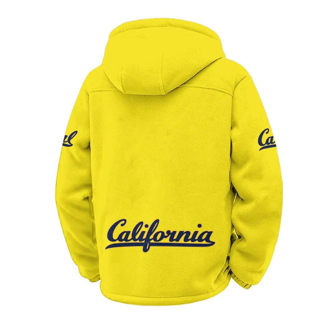 The Berkeley Elite Winter Fleece Jacket, Ultra-Soft Fleece Shell HVN1449CG - Yellow - Image 3