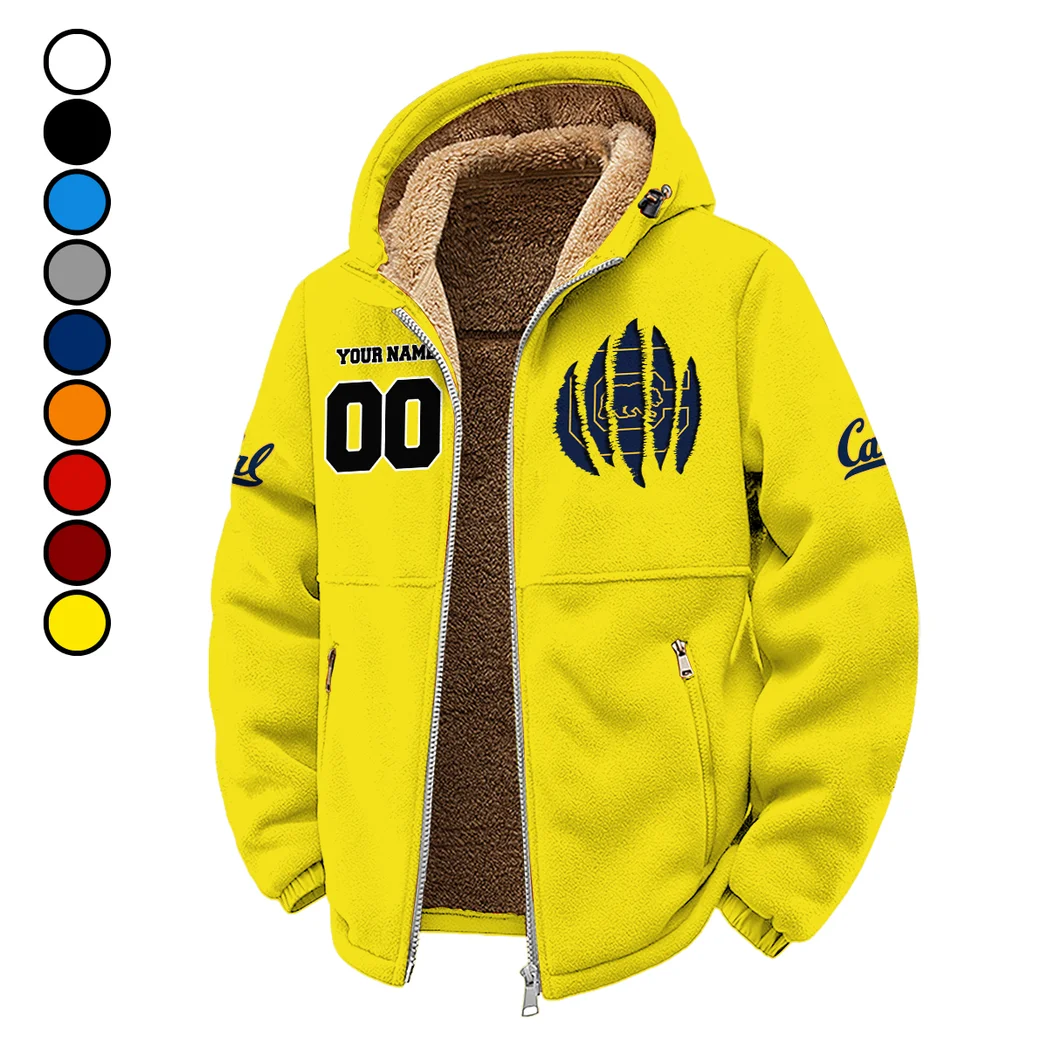 The Berkeley Elite Winter Fleece Jacket, Ultra-Soft Fleece Shell HVN1449CG - Yellow