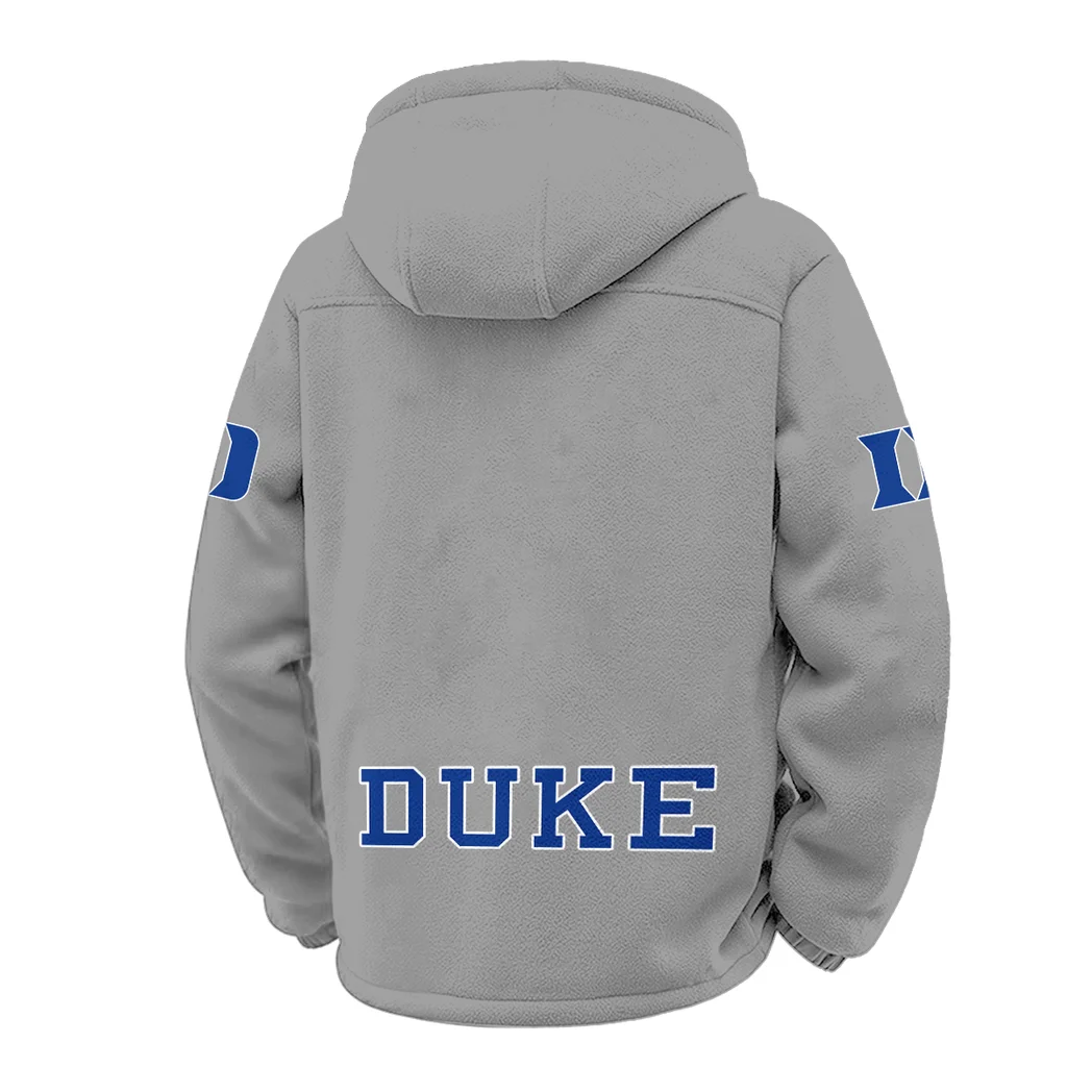 The Duke Spirit Winter Fleece Jacket, Brushed Interior Winter Fleece HVN1449DB - Grey - Image 3