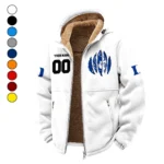 The Duke Spirit Winter Fleece Jacket, Brushed Interior Winter Fleece HVN1449DB - White