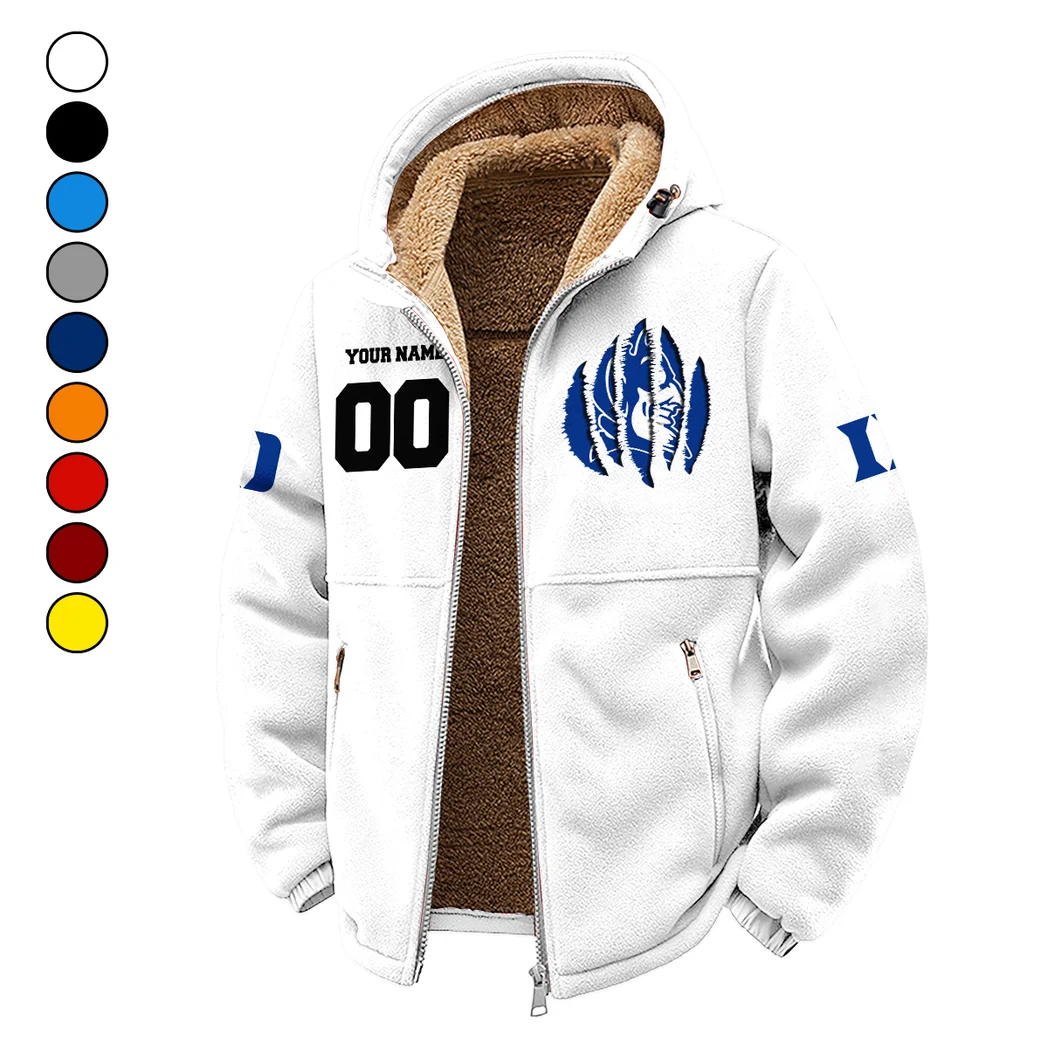 The Duke Spirit Winter Fleece Jacket, Brushed Interior Winter Fleece HVN1449DB - White