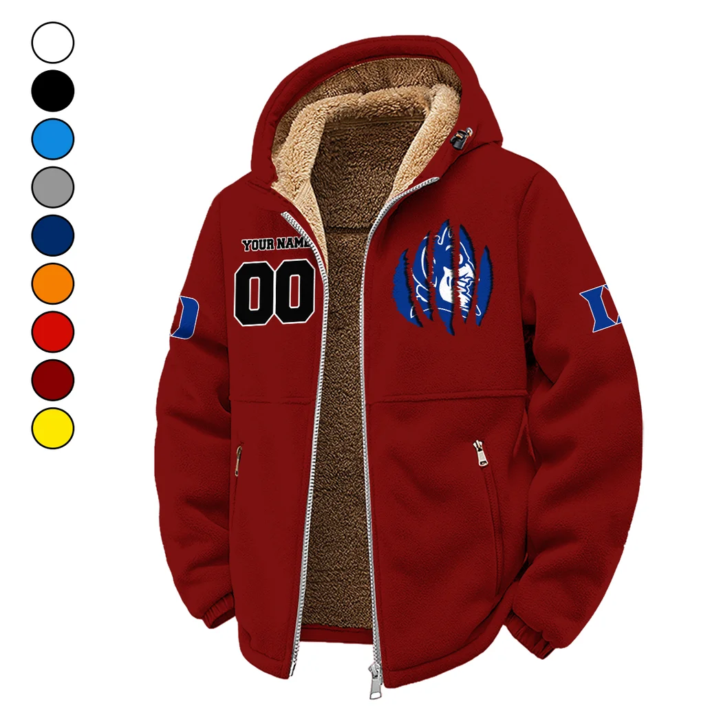 The Duke Spirit Winter Fleece Jacket, Brushed Interior Winter Fleece HVN1449DB - Wine