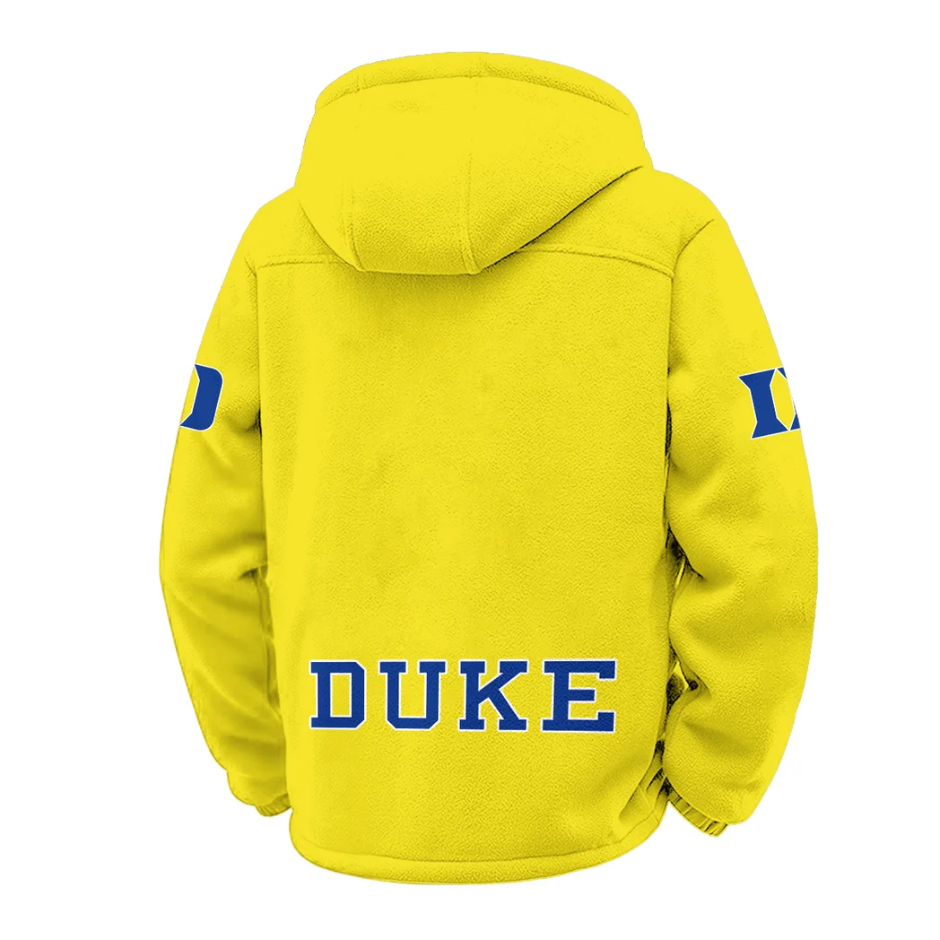The Duke Spirit Winter Fleece Jacket, Brushed Interior Winter Fleece HVN1449DB - Yellow - Image 3