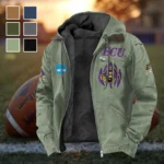 ECU Flannel Hoodie, Sport Vibe Hooded Flannel HVN1449EC - Light Green