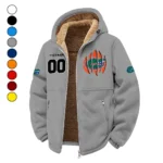 The Florida Elite Winter Fleece Jacket, High-Density Comfort Fleece HVN1449FG - Grey