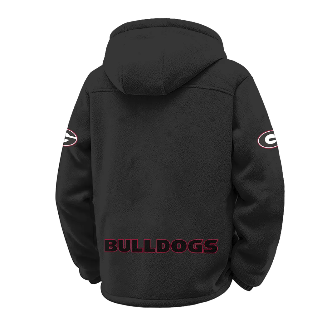 The Georgia Elite Winter Fleece Jacket, Breathable Winter Comfort HVN1449GB - Black - Image 3
