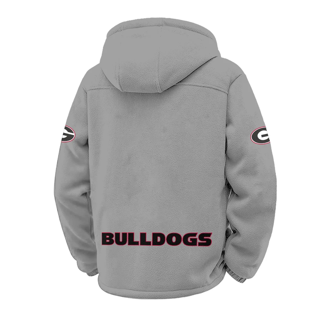 The Georgia Elite Winter Fleece Jacket, Breathable Winter Comfort HVN1449GB - Grey - Image 3
