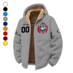 The Georgia Elite Winter Fleece Jacket, Breathable Winter Comfort HVN1449GB - Grey