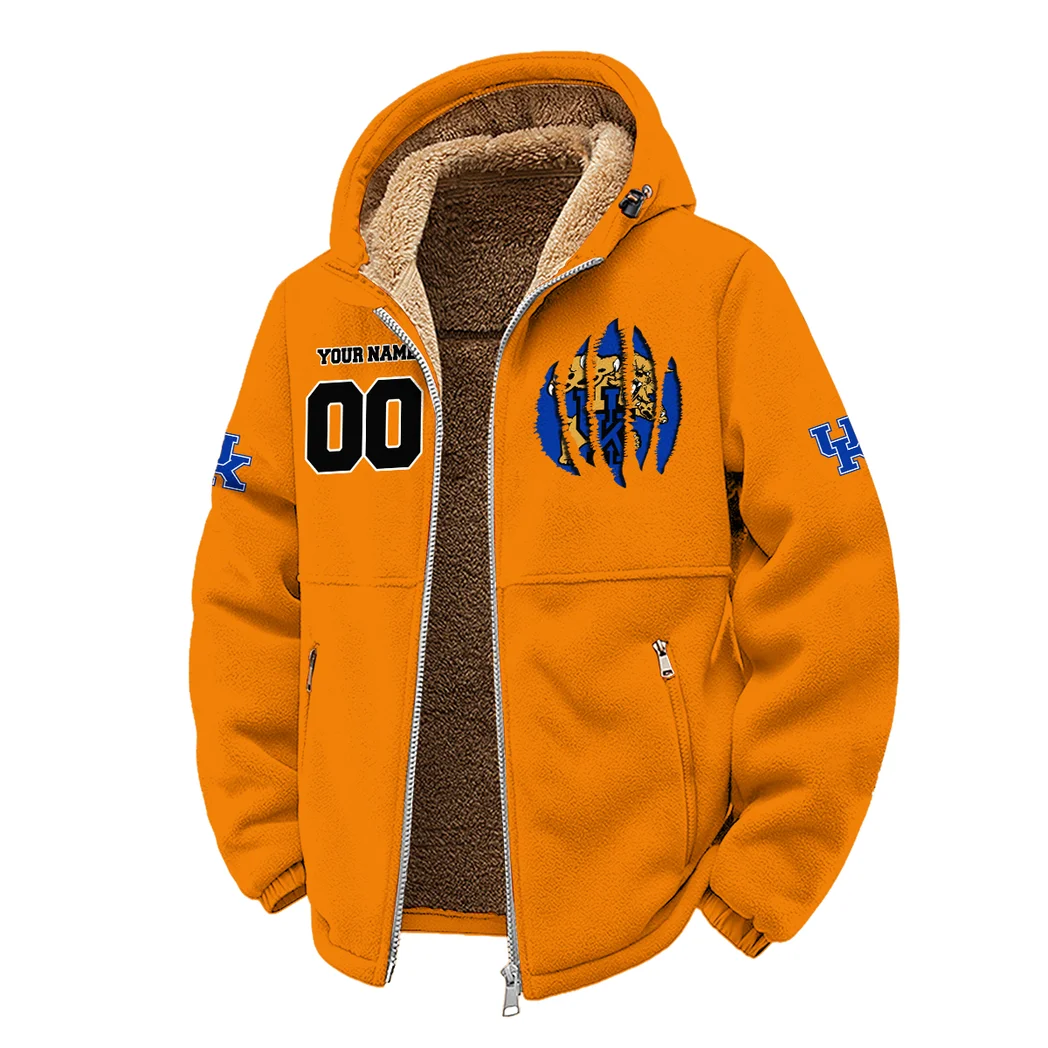 The Kentucky Power Winter Fleece Jacket, Dynamic Winter Training Top HVN1449KW - Orange - Image 2