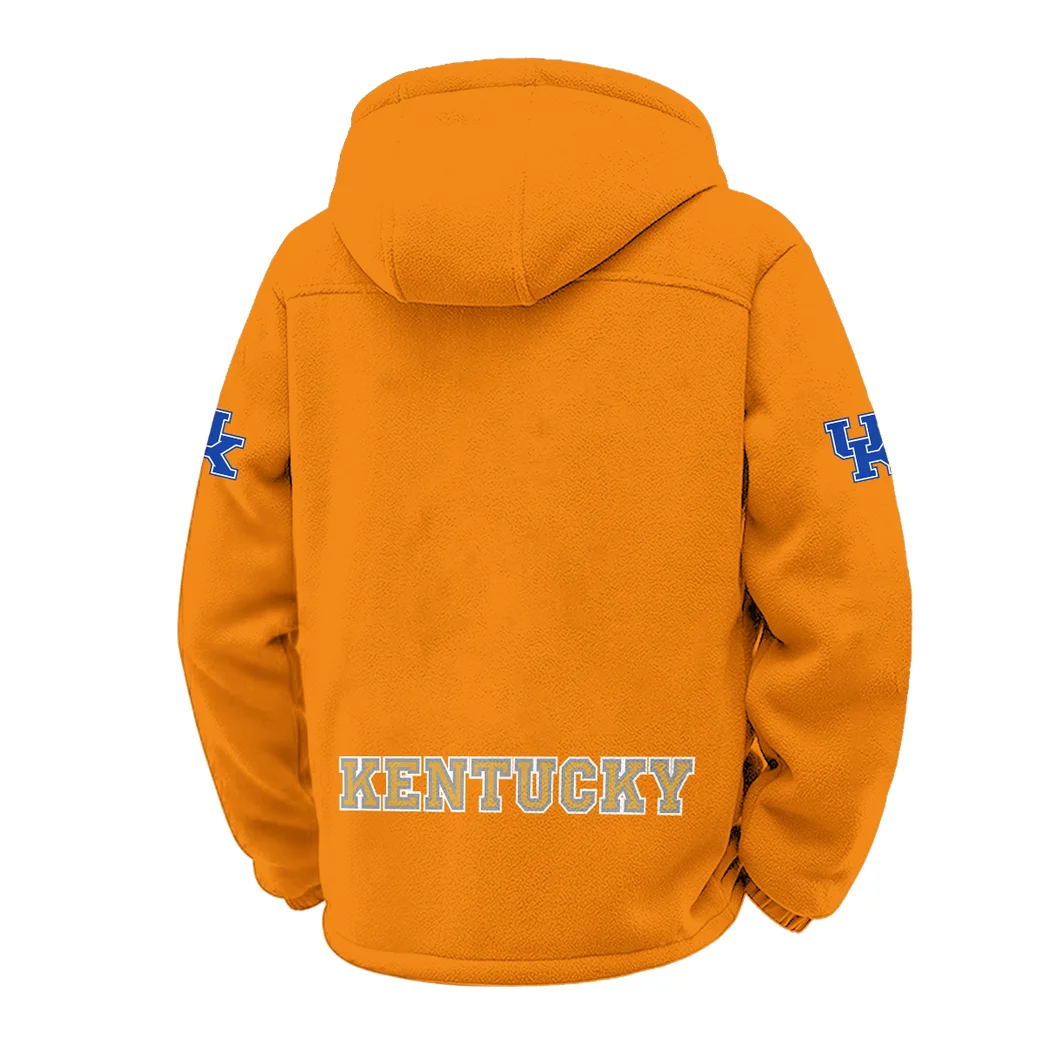The Kentucky Power Winter Fleece Jacket, Dynamic Winter Training Top HVN1449KW - Orange - Image 3