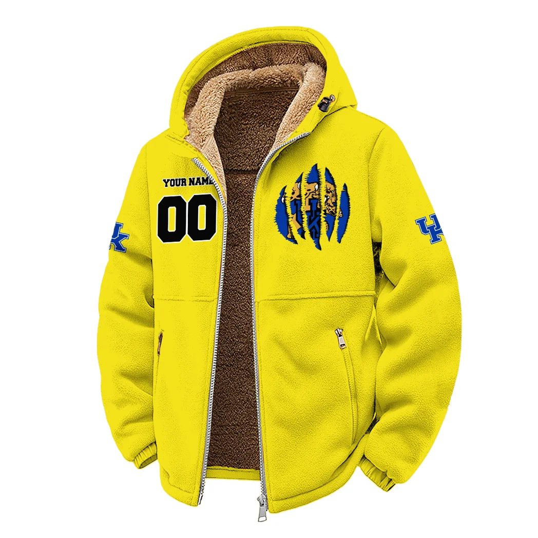 The Kentucky Power Winter Fleece Jacket, Dynamic Winter Training Top HVN1449KW - Yellow - Image 2