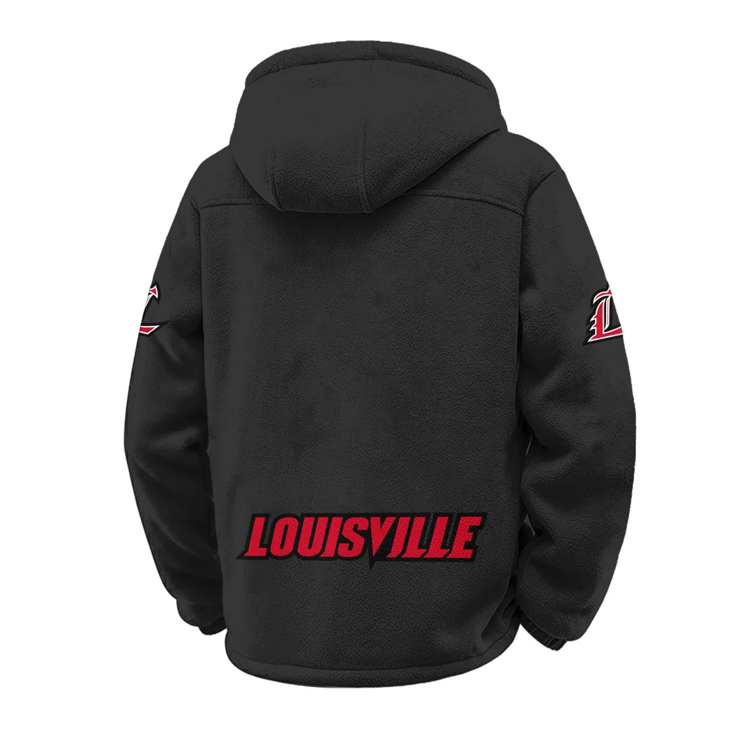 The Ville Winter Fleece Jacket, Multi-Sport Winter Layer HVN1449LC - Black - Image 3